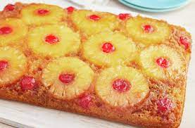 Pineapple Upside Down Crunch Cake gambar png