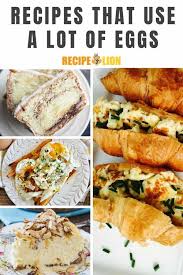 Dairy products, like milk, cheese, and yogurt, also contain proteins. 75 Recipes That Use A Lot Of Eggs Recipelion Com
