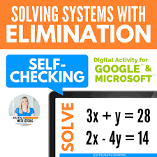 System Of Equations With Elimination