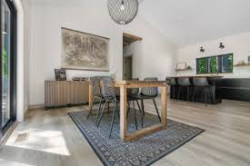 dining room with vinyl flooring ideas