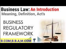 business regulatory framework business