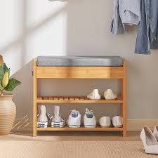 shoe rack with cushion best in