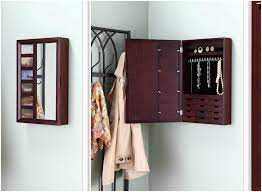 Hanging Jewelry Jewelry Box Mirror