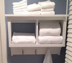 Divine Towel Rack Cubby Wall Shelf