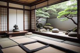 Premium Photo Japanese Zen Garden Room