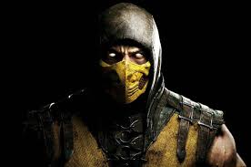 Blood chain fire hood man mask. Video Games Face Mortal Kombat X Scorpion Character Wallpapers Hd Desktop And Mobile Backgrounds