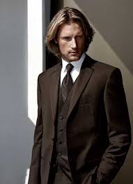 This step for long hairstyles is very important. Long Hair Men Formal Suit Novocom Top