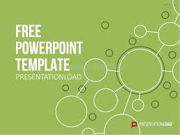 Presentationload Free Powerpoint Template Green Path