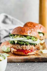 Simple Homemade Turkey Burgers gambar png