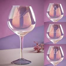 Personalised Gin Glass Engraved Gin