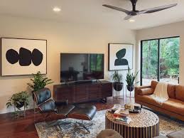 eames lounge chair living room