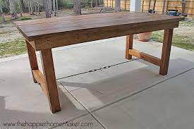 diy outdoor dining table ideas