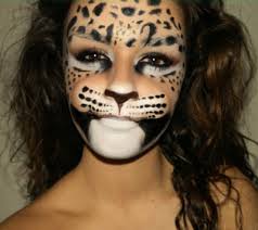 easy halloween leopard makeup tutorial