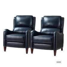 Chairs executive office chairs gaming chairs guest chairs office chairs task stools video rockers cloth faux leather leather polyester vinyl beige black blue brown gold. Blue Recliners Living Room Furniture The Home Depot