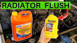 how to do a complete radiator flush on