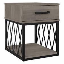 City Park Industrial End Table