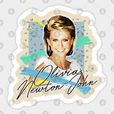 The grease star, 71, shared a photo of her holding her daughter, chloe lattanzi, when she was a baby, as the family vacationed in hawaii. Olivia Newton John 80s Retro Fan Design Olivia Newton John Sticker Teepublic