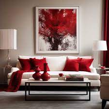 splash of red to your living room