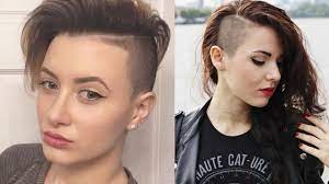For some of us, the half short half long haircuts is necessary to move from the previous trend to a far more superior look. Sidecut Haircut Side Shave Hair Side Cut Hairstyles For Women Girls Youtube