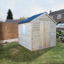 mcd eco clic wooden shed 6ft x 4ft