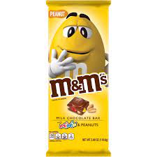 m m s milk chocolate candy bar