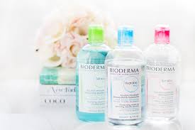 skincare routine with the bioderma h2o