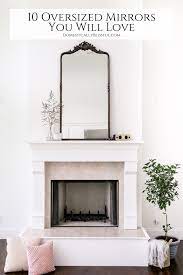 Fireplace Mantle Decor Mirror