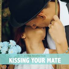 6 great benefits to kissing your mate