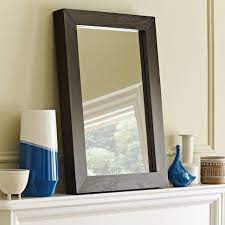 Parsons Wall Mirror Chocolate Stained