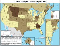 Straight Truck Length State By State