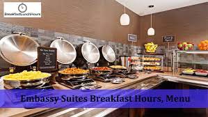 emby suites breakfast hours menu