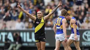 The 175cm tiger jumped on the shoulders of the 198cm tall mark blicavs, then got an. Shai Bolton Re Signs Shai Bolton Richmond 2019 Afl Finals Series Afl Trade Whispers Afl Trades 2019