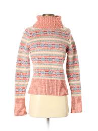 Details About Sundance Women Pink Wool Pullover Sweater Sm