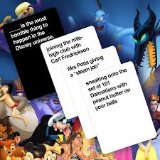 Cards against disney is going to blow your mind and all your disney childhood memories. The Cards Against Disney Game Is As Raunchy As You D Expect Popsugar Love Sex