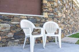 White Plastic Chairs Spotless And Clean