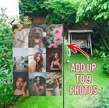 Photo Collage Garden Flag Personalized
