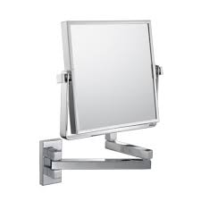 square wall mounted makeup mirror