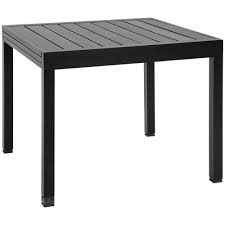 Outsunny Expandable Dining Table Metal