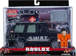 Hepinize merhaba arkadaşlar bu videoda roblox jailbreak 'ta para bug veya para hilesi diyebileceğimiz birşey gösterdim umarım i̇şinize yarar! Amazon Com Roblox Action Collection Jailbreak Swat Unit Vehicle Includes Exclusive Virtual Item Toys Games