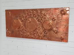 Auction Vintage Copper Wall Art