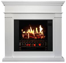 An electric fireplace with flames that look real! Magikflame Electric Fireplace With Mantel Morpheus White 30 Flames Compact Freestanding 5 200 Btu Heater Crackling Log Sound Bluetooth App New York Chicago San Francisco Los Angeles Buy Online In