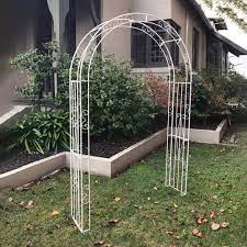 laurel metal garden arch temple webster