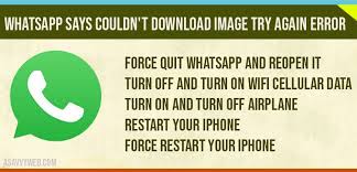 Now get fast, simple & secure messaging for free on jio phone. How To Fix Whatsapp Says Couldn T Download Image Try Again Error On Iphone A Savvy Web