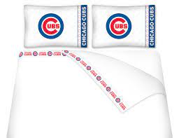 Mlb Chicago Cubs Bedding Set Baseball