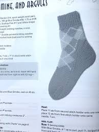 Learn To Knit Socks Pattern Book With Set Of Size 3 Double Pointed Needles