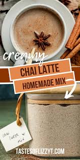homemade chai latte mix tastes of lizzy t