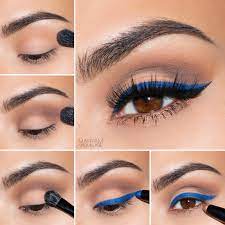 makeup looks for people who love blue