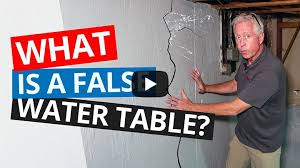 Wet Basement Problem False Water Table