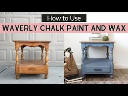 Waverly Chalk Paint And Antique Wax
