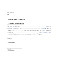 Depending on the nature of the reason for the change; Declaration Letter Sample Of Doing Business Template By In Box Format For Sister Concern Company Bank Account
